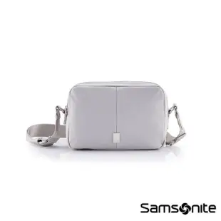 【Samsonite 新秀麗】UP-LINE 時尚優雅輕量尼龍女性雙隔層斜肩包/斜背包(多色可選)