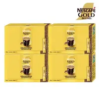在飛比找momo購物網優惠-【NESCAFE 雀巢咖啡】金牌微研磨咖啡隨行包50入x4盒