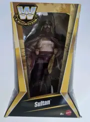 MIB WWE Legends Legends Sultan Wrestling Figure Box Damage