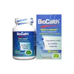 【BIOCALTH百傲鈣】美國知名品牌 成人鈣片 百傲固力錠 可吞可咀嚼(原裝進口 三項功能專利吸收率高達95%)