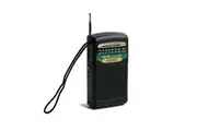 Portable Pocket AM FM Radio Speaker Telescopic Antenna earphone plug jack 3.5mm