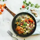 24/28/32cm Frying Pan NonStick Cookware WOK Frypan Induction Ceramic Coated