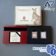 2013 $1 KANGAROO & MAP STAMP SILVER COIN SET