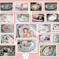 在飛比找ETMall東森購物網優惠-韓國jellymom便攜式床中床防壓寶寶嬰兒床新生兒睡床可移
