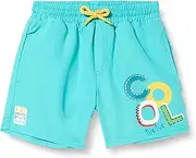 [Tuc Tuc] Boys Fruitty Time Swimming Trunks, Azure