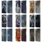 OFFICIAL NENE THOMAS CRESCENTS LEATHER BOOK WALLET CASE FOR APPLE iPOD TOUCH MP3
