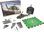 K170 UH60L Remote Controlled Helicopter Aircraft Plane 2.4Ghz 4CH RC Helicopter Aileronless 6-Axis Gyroscope Altitude for Adults Beginners