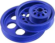 For 1993-1998 Compatible For Toyota Supra 3.0L DOHC (Turbo Models Only) Aluminum Light-Weight Crank Shaft Pulley
