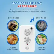 Outdoor Ultrasonic Dog Anti Stop Bark Repeller Barking Control Trainer Device AU
