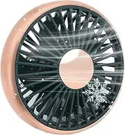 Yulokdwi Car Fan | Cooling Clip Fan Booster for Car Vent | 3 Speeds Adjustable Cooling Device, Automobile Interior Accessories for Outdoor Camping Road Trips