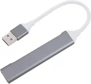 ZUNOXAZ USB Hub for PC Multi Port USB Extender Adapter for Laptop Computer for Gaming Desk Accessories Compatible with Mice Keyboards More
