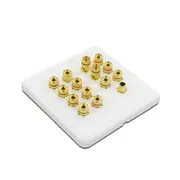 Selby 7.1 Speaker Cable Wall Plate Premium Pre-Assembled Wallplate