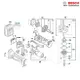 BOSCH博世 原廠零件 電子模數 砂輪機GWS 18V-LI專用 電子模組 不動 異常 1607233340