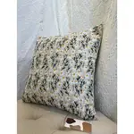 小白菊造型裝飾方形枕頭