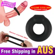 Tensile Cock Penis Ring Delay Erection Enhancer Male Sex Toy Adult