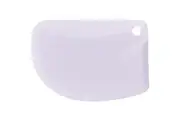 Bakemaster 12cm Dough Scraper Kitchen Baking Pastry Utensil w/Hanging Loop White