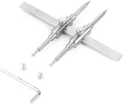 Adjustable DSLR Camera Lens Spanner Wrench Opening Open Repair Tool Set Remover for 10-130mm Camera Lens Can Dismantled