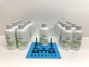 Dove Refreshing Cucumber & Green Tea Body Wash Travel Size 3oz (17 Pack) NEW