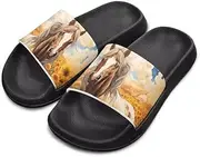[Cugasmaru] Unisex Slides for Girls Boys Comfortable Slippers Slides Non-slip Shower Shoes House Fashion Thick for Indoor & Outdoor Gifts