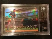 2016 Topps Chrome Perspectives #PC7 Kris Bryant Cubs BGS 10 BLACK PRISTINE- RARE