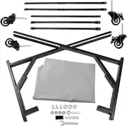 Silscvtt 1 Set Hard Top Storage Cart Carrier 9007900200 Replacement for Mercedes 380SLC 450SL 450SLC 560SL SL320