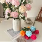 2Pcs 64CM Artificial Peony Flower Fake Peony Plants for Home Wedding Decor