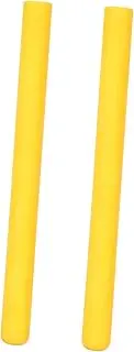 SUPVOX 2pcs Silicone Drumstick Head Covers Protective Tips for Drumsticks Durable Mute Dampers for Practice Essential Drum Set Supplies for Beginners and Enthusiasts