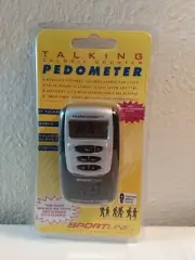 Talking Calorie Counter Pedometer, By Sport Line, Talks, Steps, Distance