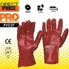 ProChoice Red PVC Glove 27cm length - Red PVC27 12 Pairs