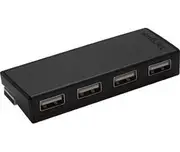 Targus USB Hub 2.0 4-Ports 480MB/s Transfer Rate Compatible w/ PC & Mac Black