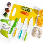 Kitchen Knife Set, 11 Pcs Montessori Kitchen Tools for Toddlers' Real Cooking...