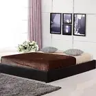 PU Leather Double Bed Ensemble Frame Bedroom Furniture