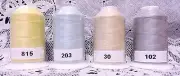 4 NEW light colors GUTERMANN miniking 100% polyester thread 1094 yd Spools