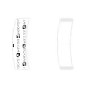 1522 Double Sided Clear Daily Wear C Contour Wig Toupee Hairpiece 3M Tape 108 PC