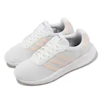 在飛比找ETMall東森購物網優惠-adidas 慢跑鞋 Lite Racer 3.0 白 粉紅