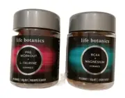 Life Botanics Pre Workout + L Taurine + BCCA + Magnesium Gummies 40+40 Fitness