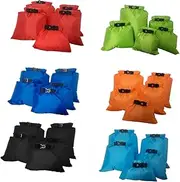 [OSOLADY] 5Pcs Dry Rafting Bag Multifunctional Storage Pouches for Camping Boating Kayaking Rafting for Phones Documents Food