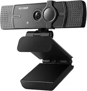 Fahgaer USB Webcam with Microphone, 1080P USB Camera Web Camera Video Cam Calling Conferencing Streaming for PC/Laptop/Computer