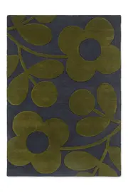 Orla Kiely Sprig Stem Marine 063908 Rug