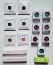 Huge Lot! Colour Pop Full Size Eyeshadows, Mascaras, Lip Balm NIB +$100 Value