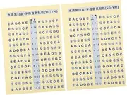CATIEBYE 2Pcs Guitar Fretboard Notes Stickers Easy to Apply Decals for Beginners Durable Lightweight Guitar Accessories for Self Study and Practice
