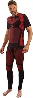 [Sesto Senso] Men's Functional Underwear Set Short Sleeve Shirt Leggings Quick Drying Ski Under