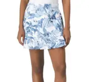 NWT TOMMY BAHAMA TABU JUNGLE WHITE BLUE Golf Tennis Ruffle Hem Skort S M L XL