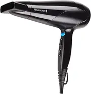 Remington Aero 2000 Hair Dryer D3190AU, Personalises Heat to Your Hair, 2000W, Fast Drying and Styling, Black