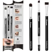 Eyebrow Brush - Duo Eye Brow Spoolie - Angled Eyeshadow Eyeliner - Precision ...