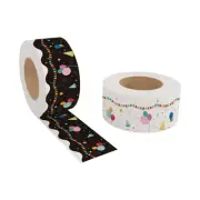 Colorful Balloon Bulletin Board Border Trim for School Chalkboard Notice Board