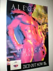 Poster - ALEGRIA musica Abel / the band