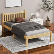 ALFORDSON Bed Frame King Single Oak