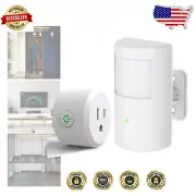 Smart Wireless Motion Sensor Kit - 2 Pack with Extendable Range & Flexibility