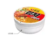 Samsung Galaxy Buds 2/Pro/Live Kimchi Bowl Noodle Cover Case & Sticker Authentic